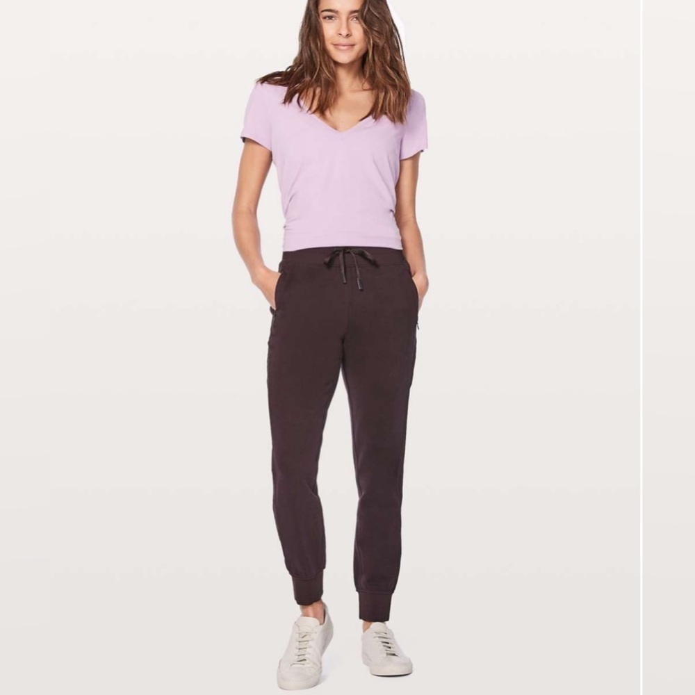 lululemon athletica Purple Track Joggers